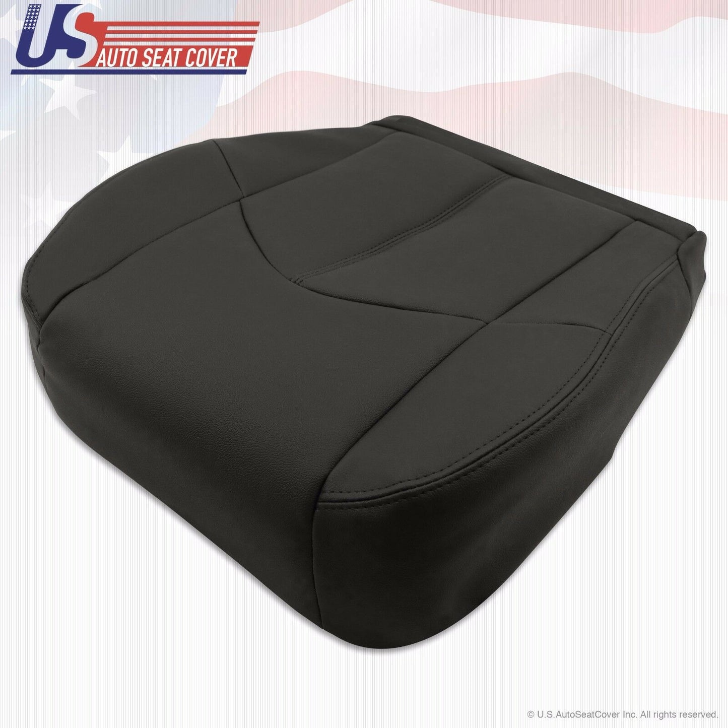 Fits 2000 Lexus RX300 Driver Bottom Replacement Leather Seat Cover Color Black