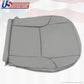 Passenger Lower Bottom Leather Seat Cover Gray Fits 2003-2009 Toyota 4Runner