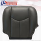 2003-2007 Chevy 1500 2500 Driver Bottom Seat Cover & Seat Foam Cushion Dark Gray