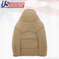 1999 Ford F250 350 Lariat Front Driver Side Top & Bottom Leather seat Covers Tan