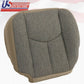 2003 2004 GMC Sierra 1500 1500HD Work Truck Driver Bottom Cloth Seat Cover TAN