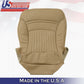 1999-2004 Chevrolet Corvete Driver Passenger lower Perforated Leather cover Tan
