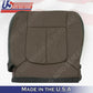 2009 to 2012 Fits For Ford F150 Platinum Front Seats Leather Covers Sienna Brown