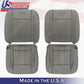 2006 2007 2008 2009 Dodge Ram Laramie Front Bottoms-Tops Leather Seat Cover TAN