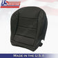 1999 to 2004 Volkswagen Jetta Front Driver Bottom Leather Seat Cover In Black