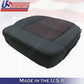 2007 2008 Ford F150 STX Sport PASSENGER Bottom Cloth Seat Cover 2tone Black Red