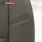 2007 to 2014 Chevy Silverado Work Truck Driver Bottom Vinyl Seat Cover Med Gray