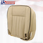 2006 Lincoln Navigator Driver Bottom Perforated Leather Seat Cover Camel Tan KC