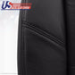 2011 2012 Chevy Avalanche LTZ DRIVER Bottom Seat Cover PERFORATED LEATHER BLACK