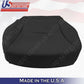 FITS 2010-2014 Toyota 4Runner Limited SR5 Base DRIVER Bottom BLACK Leather Cover
