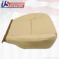 2011 Cadillac Escalade Driver Side Seat Bottom Leather Cover Tan Perforated