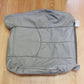 2003 to 06 Chevy Silverado Driver Top Lean Back Leather Seat Cover pewter Gray