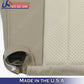 2002 TO 2005 Mercury Mountaineer FRONT BOTTOMS Perf Leather Cover 2tone Tan