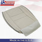 2019 2020 Jeep Grand Cherokee Overland PASSENGER BOTTOM Leather Cover Tan Frost