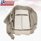 2007 - 2014 Ford Expedition Eddie Bauer Driver Bottom Leather Seat Cover Gray