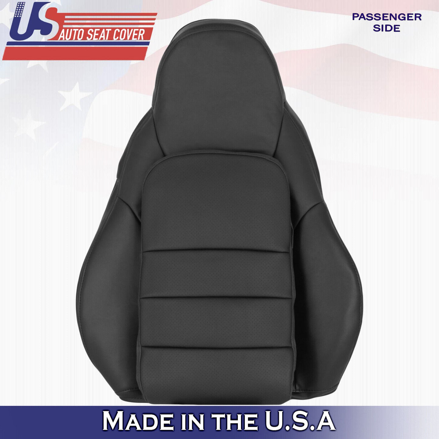 For Chevy Corvette C6 Passenger Side Top Leather Seat Cover 2005 to 2012