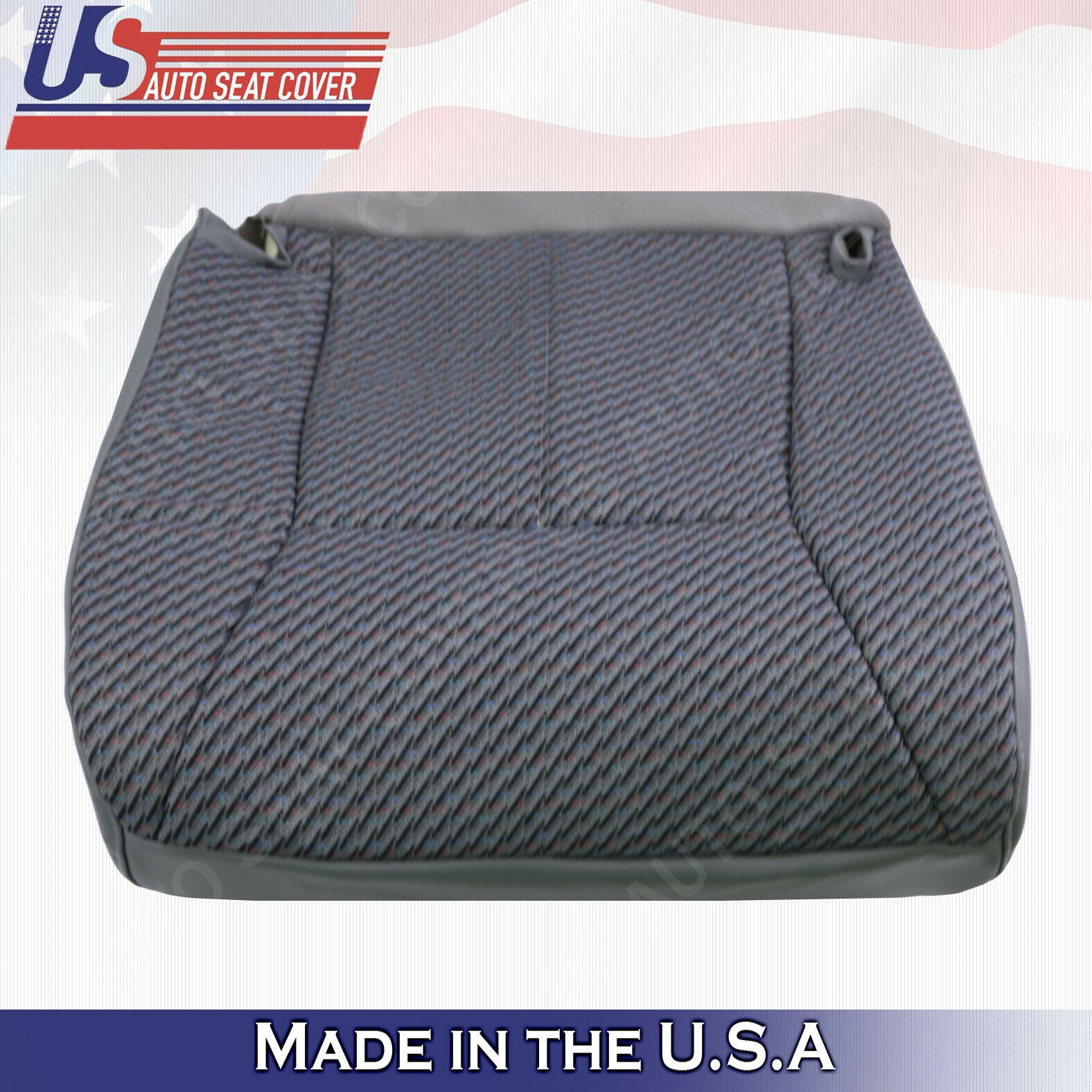 *W/T & Regular Cab* 1998 to 2002 Dodge Ram 1500 SLT Front Cloth Seat Covers Gray