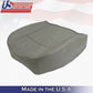 1994 1995 1996 Chevy Impala SS Driver Bottom Leather Perforated Seat Cover Gray