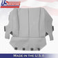 2007 to 2011 For Toyota Camry Passenger Side Bottom Synthetic Seat Cover in Gray