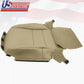 Fits 2004 - 2008 Acura TL Driver & Passenger Bottom Seat Cove Perforated TAN