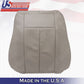 2007 to 2014 Ford Expedition Front Driver & Passenger Leather Covers Stone Gray