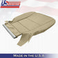 For 2013 2014 2015 2016 2017 2018 Acura RDX Bottoms Perforated Leather Cover Tan