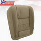 2008 2009 Ford F250 XLT Driver Bottom Cloth Seat Cover replacement in 2tone Tan