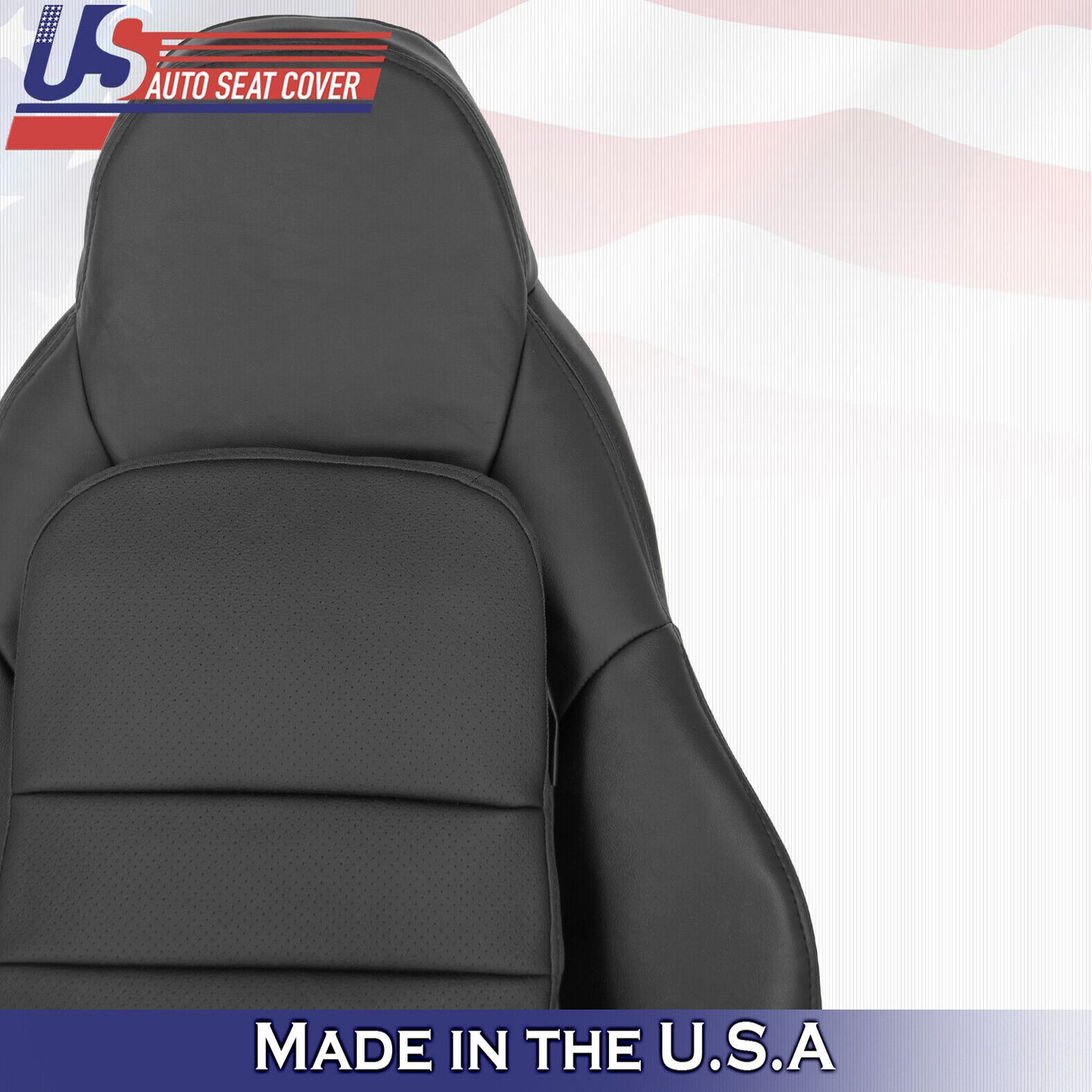 For Chevy Corvette C6 Passenger Side Top Leather Seat Cover 2005 to 2012