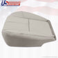 2013 2014 Chevy Tahoe & Suburban Driver Bottom Leather Seat Cover Light Gray