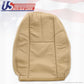 2007 - 12 Chevy Silverado GMC Sierra Driver Top Lean Back Leather Seat Cover Tan