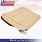 Front Row Bottom covers in Tan Fits 2013 2014 2015 Lexus ES300H ES350