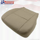 Fits 2002 Sequoia Front Driver Side Bottom Replacement Seat Cover Leather Tan