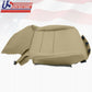 For 07 08 Acura TL Passenger Bottom Replacement Seat Cover Perforated LeatherTAN