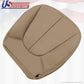 2000 to 2002 Ford Expedition Eddie Bauer Passenger Bottom Leather Seat Cover Tan