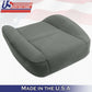 2006 to 2009 Dodge Ram 2500 Front row set uppers Gray cloth seat cover LH & RH
