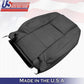 2005 to 2009 For Ford Mustang V6 Driver Side Top Leather Seat Cover in Black