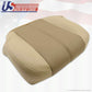 2001 GMC Yukon Denali Driver & Passenger Bottom Leather Seat Cover Two-Tone Tan