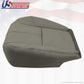 2007 to 2014 Chevy Silverado Work Truck Driver Bottom Vinyl Seat Cover Med Gray