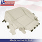 For 2010 2011 2012 Lexus ES350 PASSENGER Bottom Leather Seat Cover Light Tan