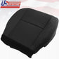 2010-2013 Chevy Avalanche Driver & Passenger Side Bottom Cloth Seat Cover Black