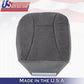 For 1992 -1996 Ford Bronco XLT Front Passenger Side Bottom Cloth Seat Cover Gray