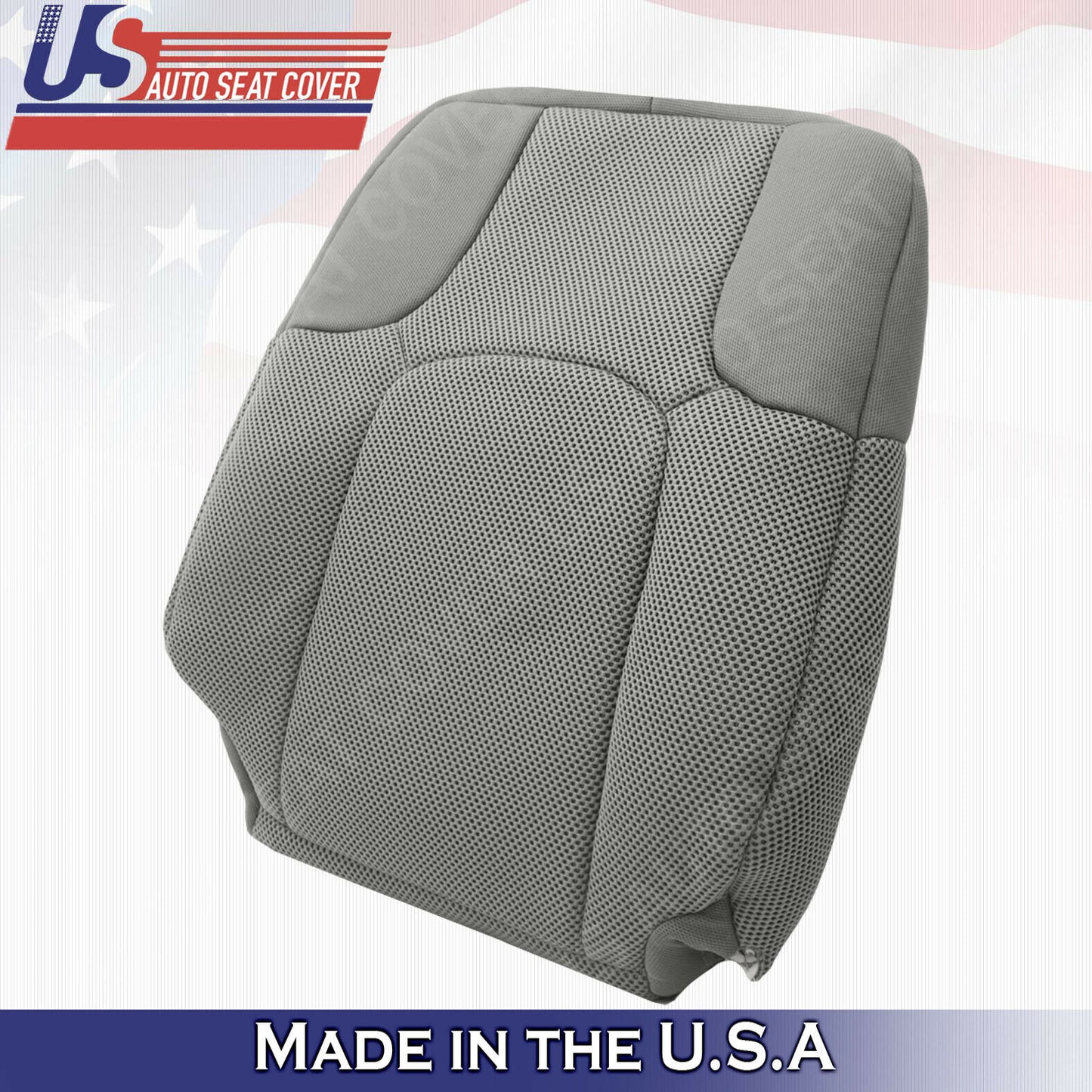 2005 - 2019 Fits For Nissan Frontier Passenger Upper Cloth Seat Cover Steel Gray