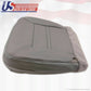 2000 Ford Excursion Limited Driver & Passenger Bottom Leather Seat Cover Gray