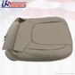 2004 Dodge Ram Laramie Driver Side Bottom Replacement Leather Seat Cover Taupe