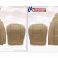 2001 Ford F250 Lariat Front Bottoms & Tops Leather Seat Covers Parchment TAN 4H