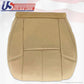 2007 To 2014 Chevy Silverado Passenger Bottom Leather Seat Cover cashmere Tan