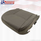 Fit 2005 2006 Lexus GX470 Driver Bottom Replacement Leather Seat Cover Dark Gray