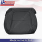 PASSENGER BOTTOM Leather Cover Black 2011 2012 2013 2014 2015 Ford Explorer