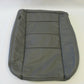2002 Ford F-250 F-350 Lariat Diesel or Gas Driver Bottom Leather Seat Cover Gray