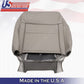2007 to 2014 Ford Expedition Front Driver & Passenger Leather Covers Stone Gray